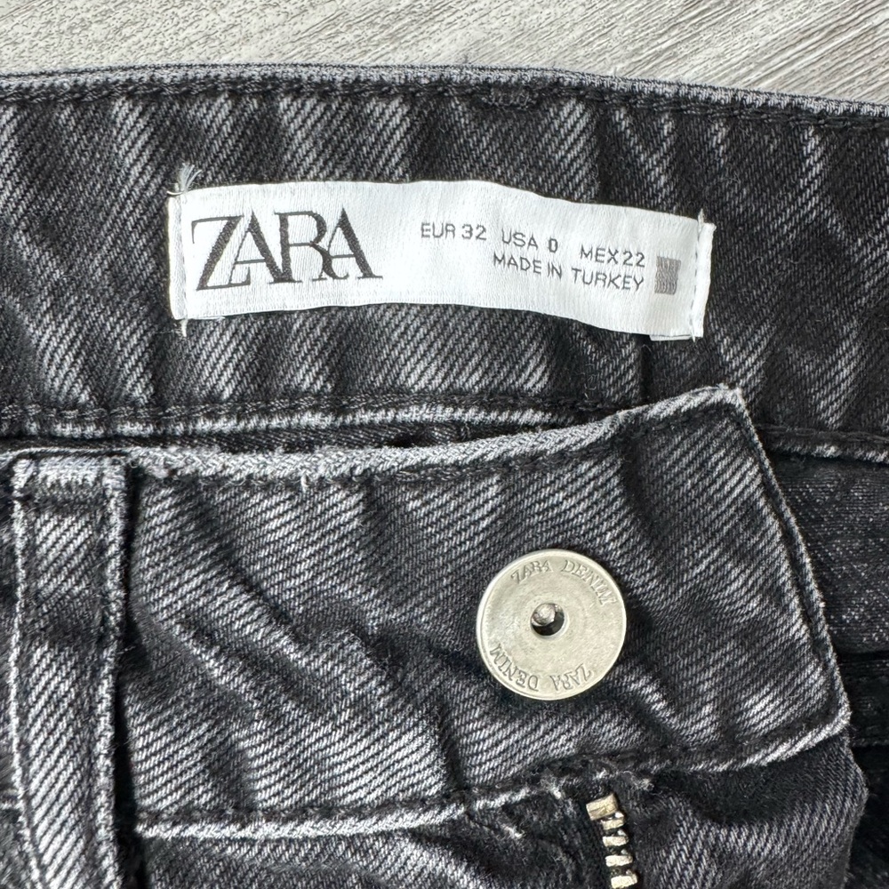 Zara Black Denim Jeans